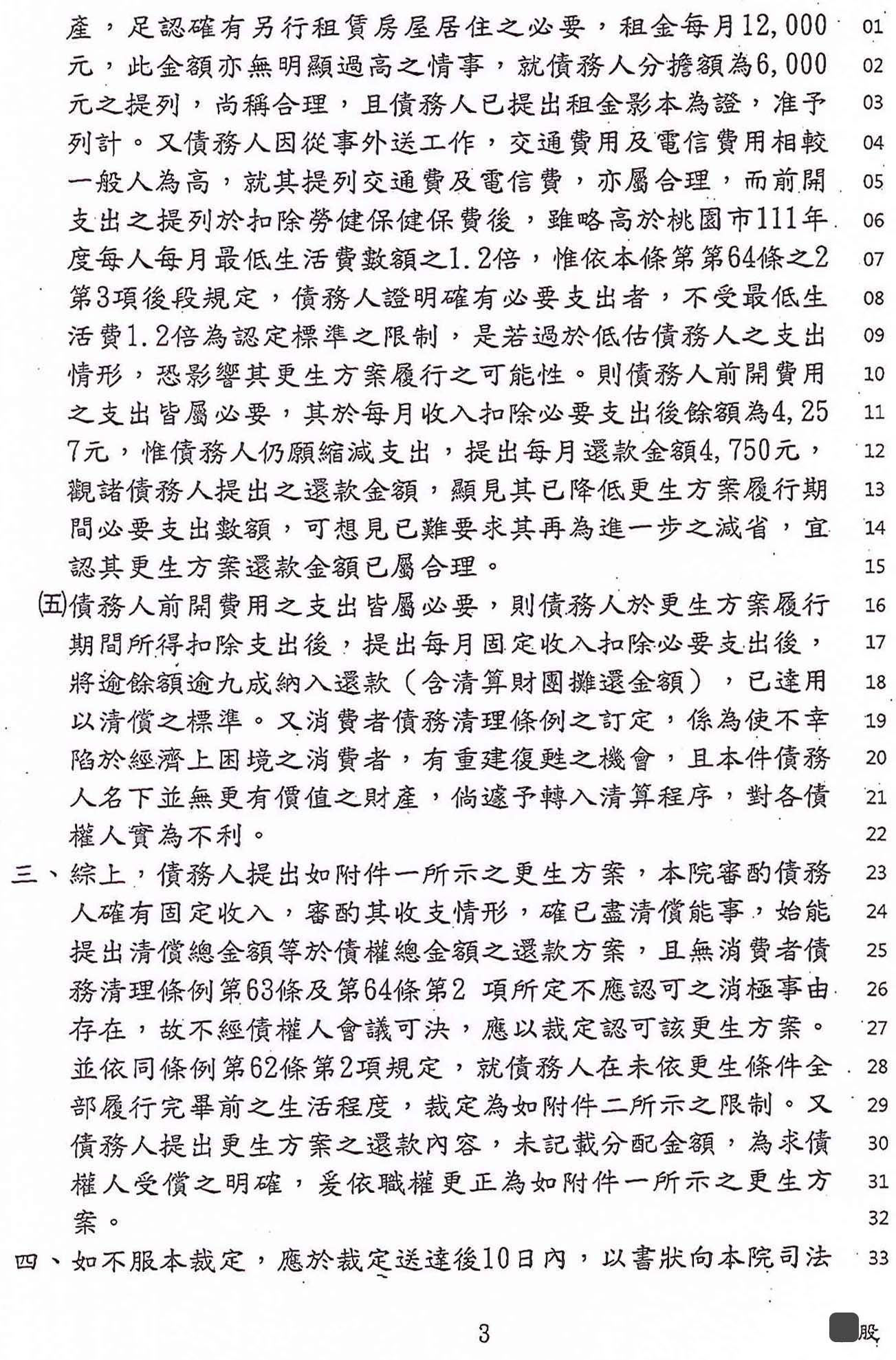 更生條件|法院更生|債務更生|桃園地院債務更生成功核准，總債務約510萬，僅償還約34萬