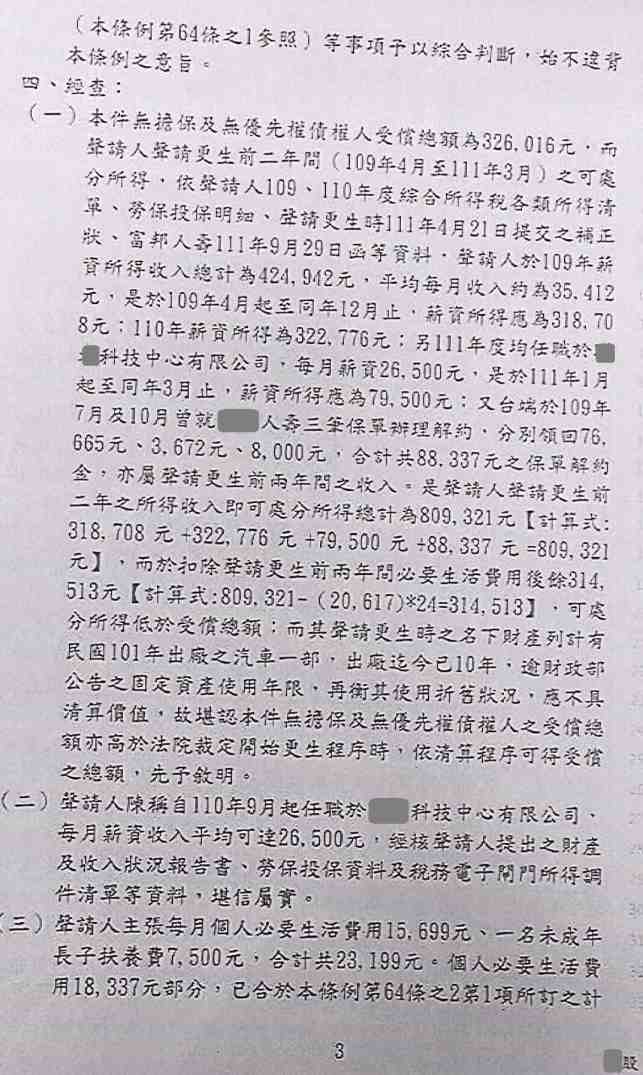 更生條件|法院更生|債務更生|桃園地院債務更生成功核准，總債務約162萬，僅償還約32萬